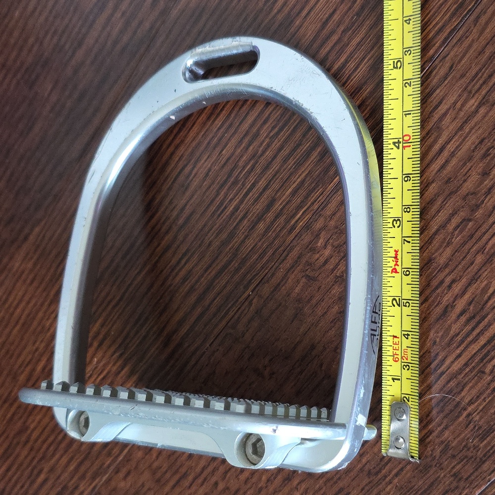 Alfa jump stirrups - Flat base - Picture 11 of 15